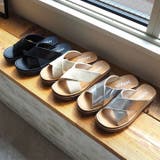 サッ!と履ける厚底コンフォートクロスサンダル | VIVIAN COLLECTION | 詳細画像8