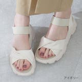 履きごこちやみつき感激 ツイストデザインゴムバンドスポーツサンダル | VIVIAN COLLECTION | 詳細画像13