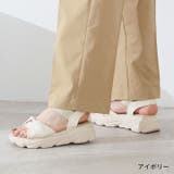 履きごこちやみつき感激 ツイストデザインゴムバンドスポーツサンダル | VIVIAN COLLECTION | 詳細画像19