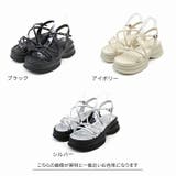 厚底チューブストラップサンダル | VIVIAN COLLECTION | 詳細画像2