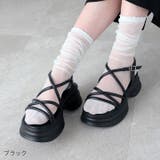 厚底チューブストラップサンダル | VIVIAN COLLECTION | 詳細画像15
