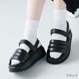 厚底パデッドストラップサンダル | VIVIAN COLLECTION | 詳細画像12