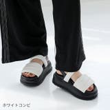 厚底パデッドストラップサンダル | VIVIAN COLLECTION | 詳細画像15