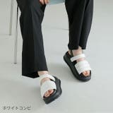 厚底パデッドストラップサンダル | VIVIAN COLLECTION | 詳細画像19