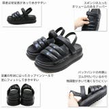厚底パデッドストラップサンダル | VIVIAN COLLECTION | 詳細画像4