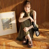厚底サイドクロスデザインサンダル | VIVIAN COLLECTION | 詳細画像17