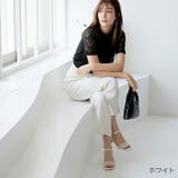 スクエアトゥシアーチュールストラップサンダル | VIVIAN COLLECTION | 詳細画像16 