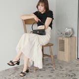 スクエアトゥリボンストラップサンダル | VIVIAN COLLECTION | 詳細画像15
