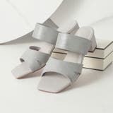 サッ！と履けるスクエアトゥスリットデザインバンドサンダル | VIVIAN COLLECTION | 詳細画像7 