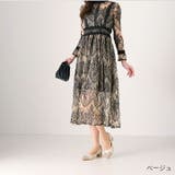グリッタートゥ切り替えデザインサテンレースパンプス | VIVIAN COLLECTION | 詳細画像19