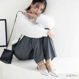 ポインテッドトゥパールストラップスリングバックパンプス | VIVIAN COLLECTION | 詳細画像17