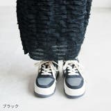 厚底レースアップコートスニーカー | VIVIAN COLLECTION | 詳細画像18