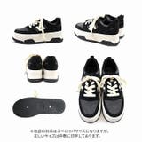 厚底レースアップコートスニーカー | VIVIAN COLLECTION | 詳細画像3