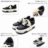 厚底レースアップコートスニーカー | VIVIAN COLLECTION | 詳細画像4