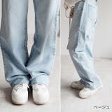 厚底Tトゥデザインコンビカラーレースアップスニーカー | VIVIAN COLLECTION | 詳細画像10
