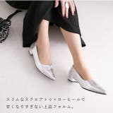 スクエアトゥスリットデザインパンプス | VIVIAN COLLECTION | 詳細画像6
