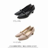 ポインテッドトゥストラップ5cmプレートヒールパンプス | VIVIAN COLLECTION | 詳細画像11