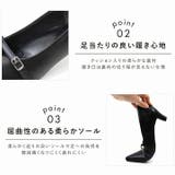 ポインテッドトゥストラップ5cmプレートヒールパンプス | VIVIAN COLLECTION | 詳細画像4