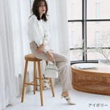 ポインテッドトゥVカットバックルベルトミュールパンプス | VIVIAN COLLECTION | 詳細画像17