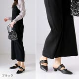 ポインテッドトゥVカットバックルベルトミュールパンプス | VIVIAN COLLECTION | 詳細画像9