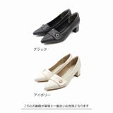 ポインテッドトゥメタルモチーフベルトパンプス | VIVIAN COLLECTION | 詳細画像3