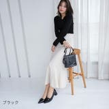 ポインテッドトゥメタルモチーフベルトパンプス | VIVIAN COLLECTION | 詳細画像12