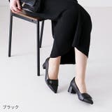 ポインテッドトゥメタルモチーフベルトパンプス | VIVIAN COLLECTION | 詳細画像16