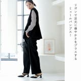 ポインテッドトゥリボンストラップミュールパンプス | VIVIAN COLLECTION | 詳細画像5