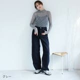 厚底メタリック異素材コンビレースアップスニーカー | VIVIAN COLLECTION | 詳細画像12