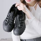 軽量やわらかソールアジャスターレースアップアウトドアスニーカーサンダル | VIVIAN COLLECTION | 詳細画像17