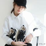 軽量厚底Tトゥサイドデザインレースアップスニーカー | VIVIAN COLLECTION | 詳細画像15