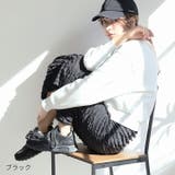 軽量厚底Tトゥデザインレースアップスニーカー | VIVIAN COLLECTION | 詳細画像12