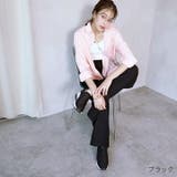 後ろ姿が映えるビジュー付きスリッポンウェッジスニーカー | VIVIAN COLLECTION | 詳細画像11