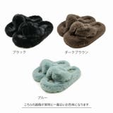 ふわふわファークロスサンダル | VIVIAN COLLECTION | 詳細画像2