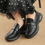 エアー底ゴールドモチーフスニーカーローファー | VIVIAN COLLECTION | 詳細画像10 