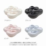 軽量厚底トングサンダル | VIVIAN COLLECTION | 詳細画像2 