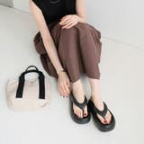 軽量厚底トングサンダル | VIVIAN COLLECTION | 詳細画像12 