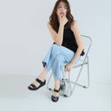 ゴールドモチーフウェッジコンフォートサンダル | VIVIAN COLLECTION | 詳細画像6 
