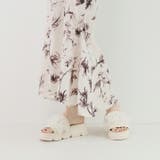 シアーフリル厚底サンダル | VIVIAN COLLECTION | 詳細画像12 