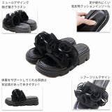 シアーフリル厚底サンダル | VIVIAN COLLECTION | 詳細画像4 