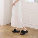 シアーフリル厚底サンダル | VIVIAN COLLECTION | 詳細画像6 