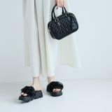 シアーフリル厚底サンダル | VIVIAN COLLECTION | 詳細画像7 