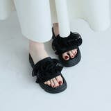 シアーフリル厚底サンダル | VIVIAN COLLECTION | 詳細画像9 