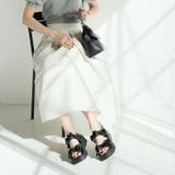 メニーリボン厚底スポーツサンダル | VIVIAN COLLECTION | 詳細画像12 