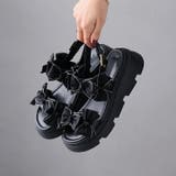 メニーリボン厚底スポーツサンダル | VIVIAN COLLECTION | 詳細画像14 