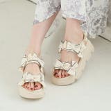 メニーリボン厚底スポーツサンダル | VIVIAN COLLECTION | 詳細画像17 