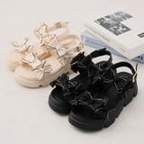 メニーリボン厚底スポーツサンダル | VIVIAN COLLECTION | 詳細画像7 