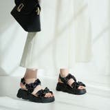 メニーリボン厚底スポーツサンダル | VIVIAN COLLECTION | 詳細画像10 
