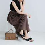 シャーリングクリアヒールトングサンダル | VIVIAN COLLECTION | 詳細画像9 