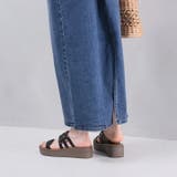 サッ！と履ける厚底コンフォートカットワークサンダル | VIVIAN COLLECTION | 詳細画像10 